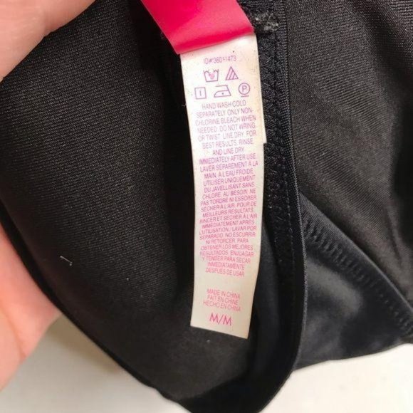 Victoria's Secret Bandeau Halter Tie Bikini Top M - Picture 4 of 6